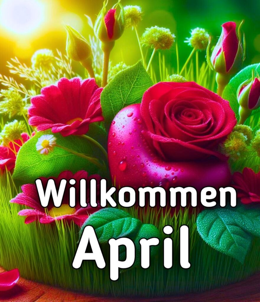 Willkommen April Bilder 2024