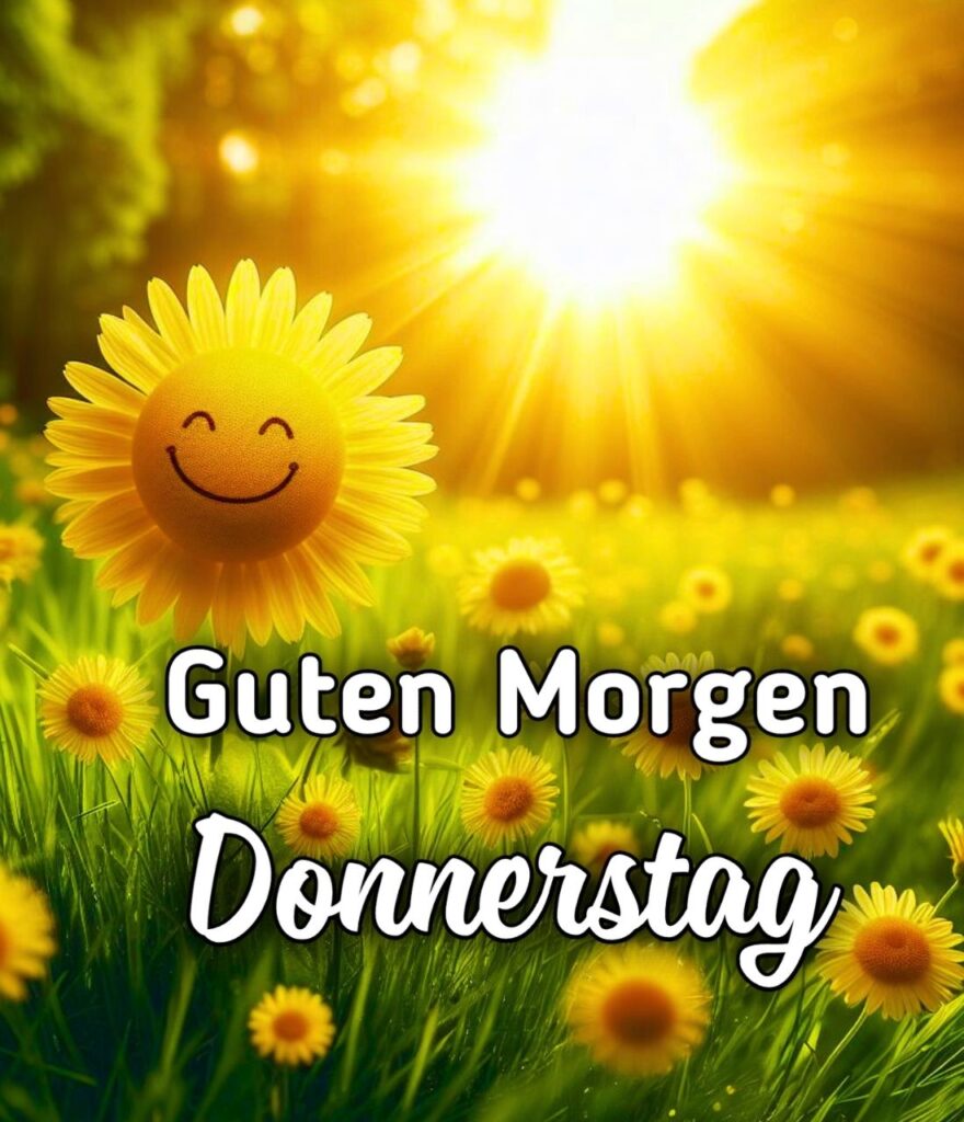 Donnerstags Guten Morgen Bilder