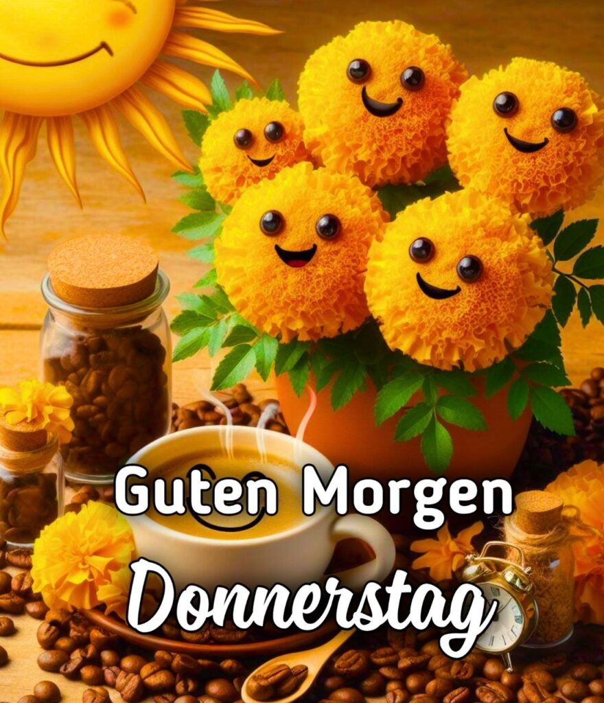 Guten Morgen Donnerstag Bilder