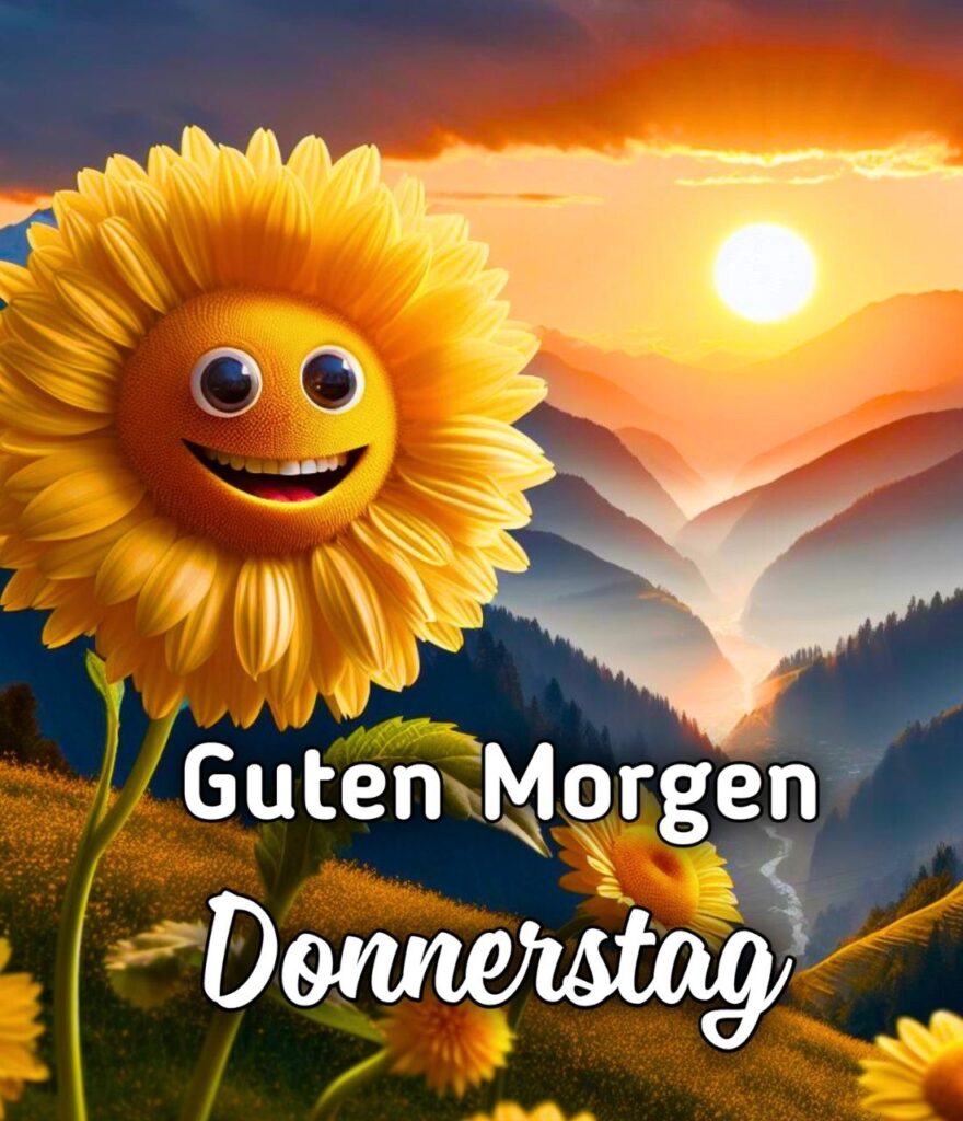 Guten Morgen Schönen Donnerstag Bilder Kostenlos