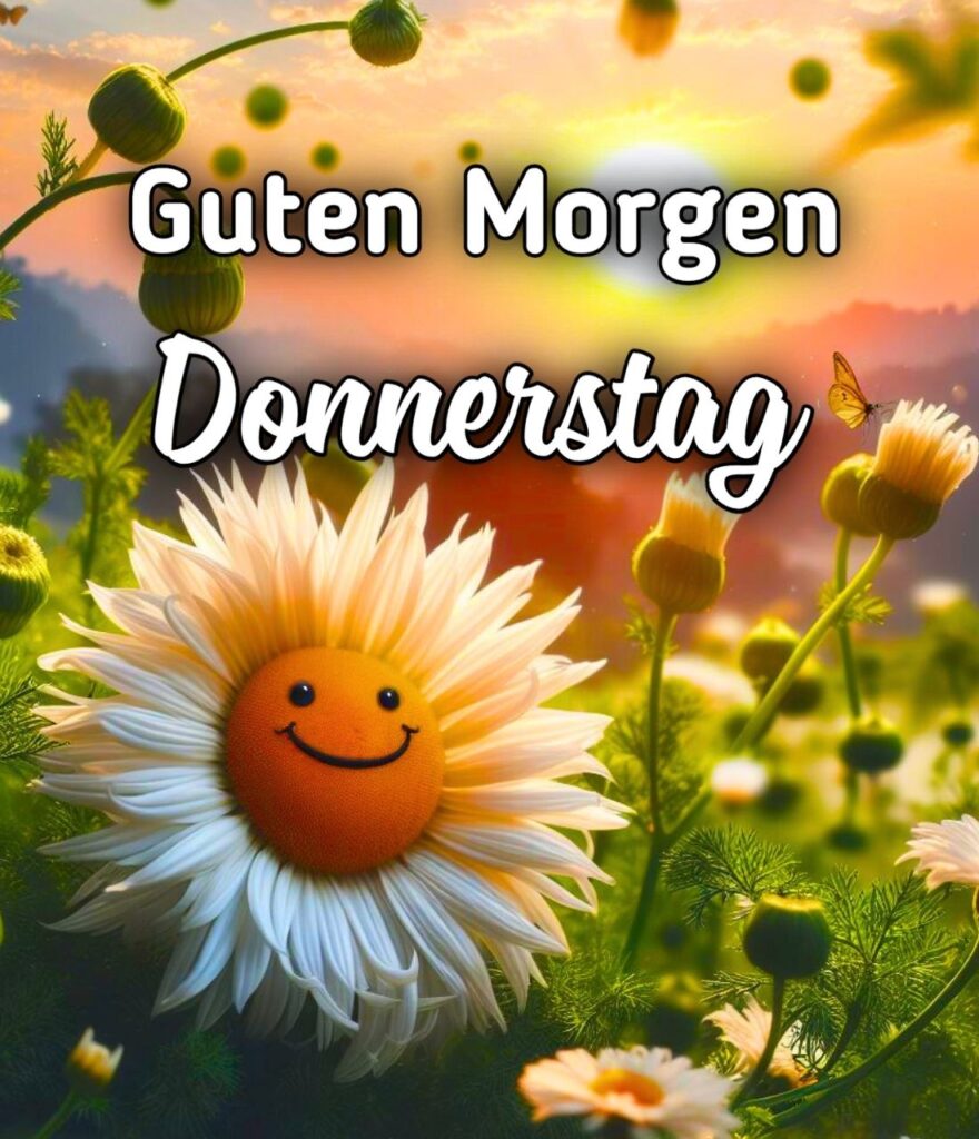 Schönen Tag Donnerstag