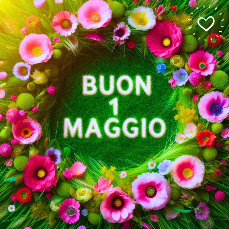 Buon 1 Maggio Immagini, Gif Nuove Gratis 2024 Primo Benvenuto