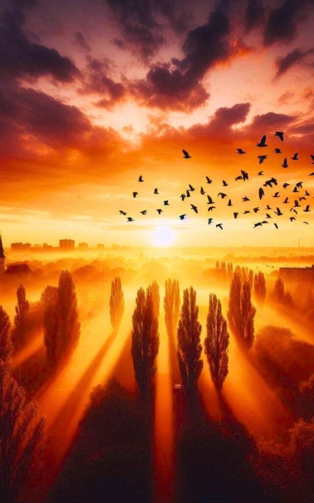 Pretty Sunset Wallpaper