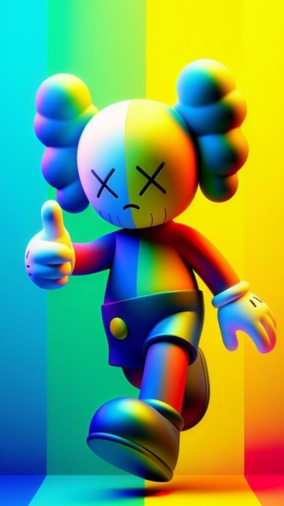 Wallpaper Kaws