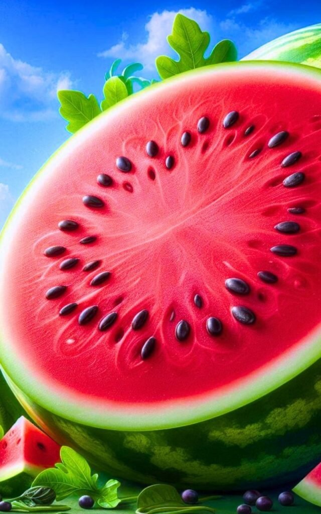 Watermelon Kawaii Wallpaper