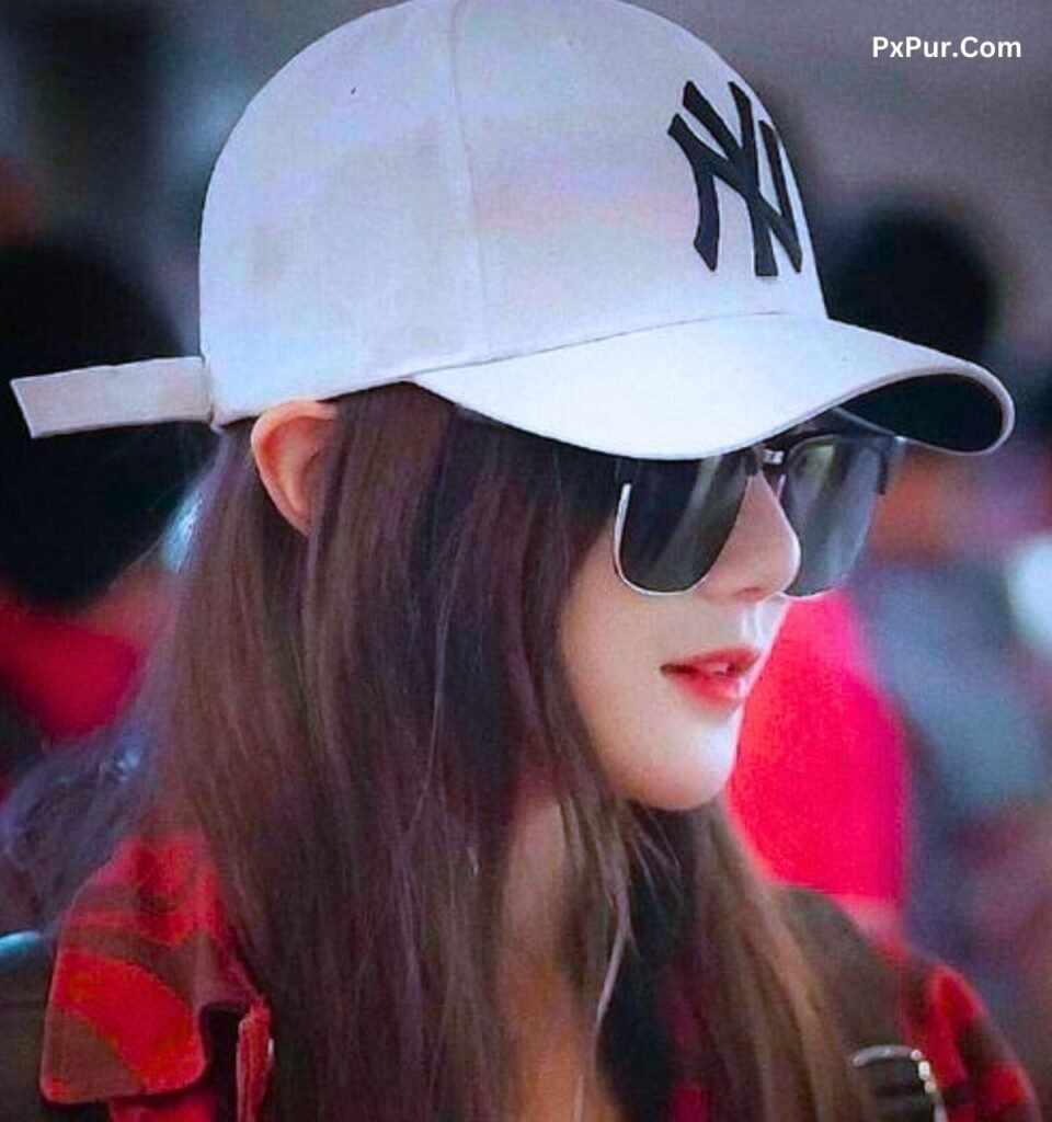 Cap Black Dp Girl Attitude